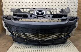 104-50967a Mazda 2010 2011 3 Front Bumper Grille Mounted Center Trim Oem