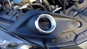 104-59913br Mazda Passenger Grille Lower With Fog Lamps Fits 14-16 3 1557402