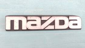 Mazda 840304023677 1987 To 1993 B2200 P Front Grille Grill Logo Badge Nameplate Oem
