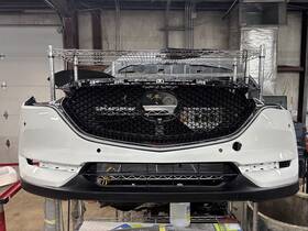Kb8b50712 Mazda 2017 - 2019 2020 2021 Cx-5 Cx5 Front Bumper Grille Genuine Oem