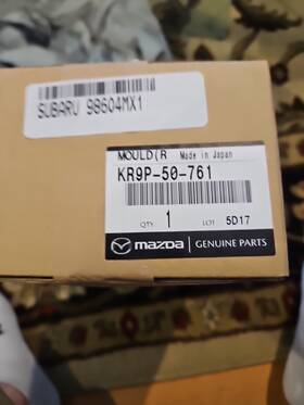 Kr9p-50-761 Mazda Genuine Outer Molding Unopened Sold As Used Free Shipping