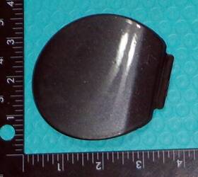 Tk21-50-a12-bb Mazda 2013-2015 Cx-9 Left Front Bumper Grille Tow Hook Cover Oem - Gray