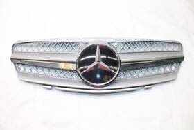 104-59135a Mercedes-benz 2004 Sl500 R230 Conv #370 Front Upper Radiator Grille Aftermarket