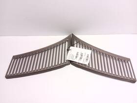 104.mb1y86 Mercedes-benz 72-89 R107 450sl 560sl Left Right Hood Air Circulation Vent Grille