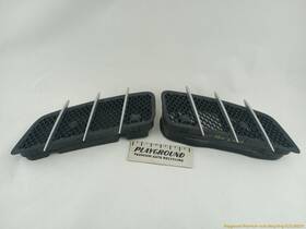 104.mb1z04 Mercedes-benz Sl500 R230 Pair Of Front Hood Bonnet Upper Air Vent Grille Fits 03-12