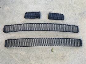 1648850353 Mercedes-benz 06-08 W164 Ml63 Ml500 Ml350 Amg Front Bumper Center Set Mesh Grille Oem