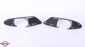 2038850153 Mercedes-benz 01-04 W203 C32 Amg Front Bumper Lower Fog Grille Oem