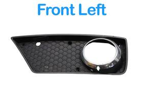 2118851753 Mercedes-benz 07-09 W211 E63 Amg Front Bumper Left Side Mesh Grille Cover Black Oem