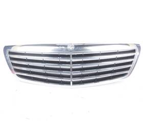 2218800083 Mercedes-benz 07-09 W221 S550 S450 S63 Amg Front Hood Radiator Grill Grille Chrome