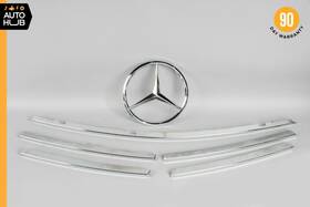 2518880086 Mercedes-benz 06-11 W164 Ml63 Amg Ml350 Hood Grille Grill Strip Molding Set Of 6 Oem