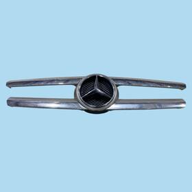 A1668880785 Mercedes-benz Front Upper Bumper Grille Trim Oem 13-16 X166 Gl450 Gl350