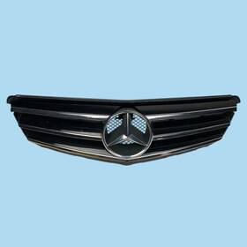 A2048209959 Mercedes-benz Front Radiator Grille Grill Black Oem 08-14 W204 C250 C300 C350 Sedan