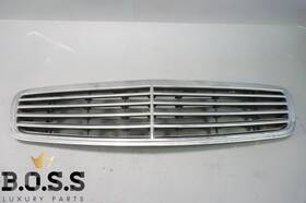 Ymos77720.0.002 Mercedes-benz 2000-02 W220 S430 Front Bumper Grille Assembly Chrome Oem