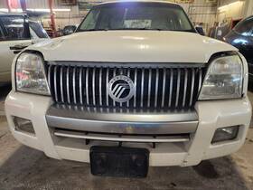 104-01942a Mercury Grille Upper Header Mounted Satin Chrome Finish Fits 06-10 Mountaineer 1233208