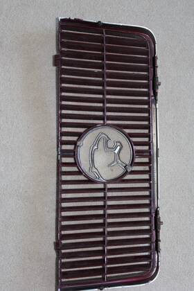 E7wb-8150-bb Mercury Xr7 Xr-7 Grill 1987 Cougar 20 Yr. Anniversary Edition Grille Red-chrome E7wb-8150-bb Mercury Xr7 Xr-7 Grill 1987 Cougar 20 Yr. Anniversary Edition Grille Red-chrome