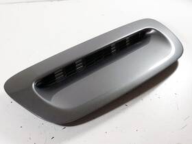 2755467 Mini 07-13 Cooper S R56 R55 Hood Scoop Grill Dark Silver Metallic 08 09 10 11 12