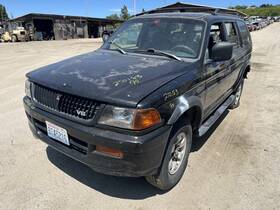 104-58740b Mitsubishi Grille Black Fits 97-99 Montero Sport 1351517