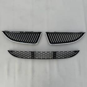 Mr928890 Mitsubishi 2004 Diamante Front Bumper Upper Left Right Lower Grille Set Oem