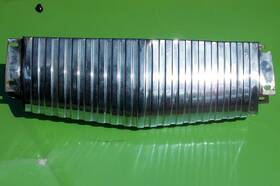 1955-oem Mopar Plymouth Belvedere 1955 Front Middle Bumper Center Grill Chrome Trim Oem