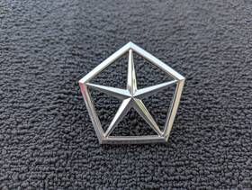 4270611 Mopar Chrysler Pentastar Front Grille Emblem - Lebaron Gts Shadow Sundance