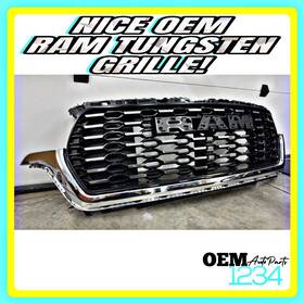 68668833aa Mopar 68668833 2025-2026 Ram 1500 Limited Tungsten Oem Chrome Grille