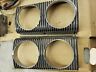 Mopar Dodge Charger Headlight Grill Bucket Covers Set Lamp Side