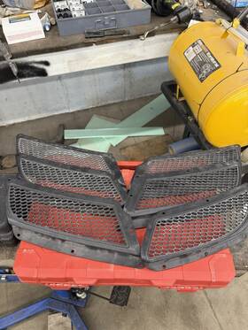 Ju-5030958aa Mopar Hood Vent Grill Screen For Dodge Viper 2008-2010 Oem Part