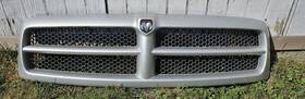 Qr33dx8ae Mopar 99-02 Ram Pickup Truck Oem Sport Front Grille Shell Silver Honeycomb 1999-2002