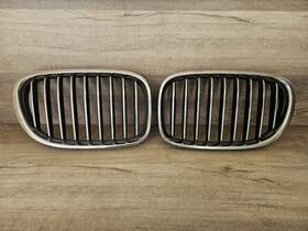 7184152 Motorshop168 2009 To 2015 Bmw 7 Series F01 F02 Chrome Front Kidney Grill Dual