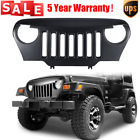 Mt-605-cml Unbranded Paintable Matt Black Front Grille Grill Plastic For Jeep