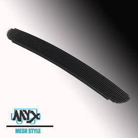 21015384hw Myxauto Billet Grille Fits 1999-03 Ford F-150 Lightning Black Lower Bumper Insert Grill