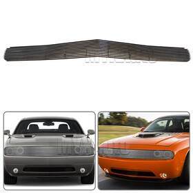 21015989a-1 Myxauto Front Upper Grille Fits 2009-2014 Dodge Challenger Phantom Center Billet Grill