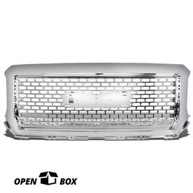 Npm44275 Newpoint Motor Open-box For 14-15 Gmc Sierra 1500 Denali Style Mesh Upper Front Bumper Grille