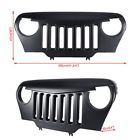 Nik-608-cml Unbranded Abs Front Grille Grill Protect Cover For Jeep Wrangler