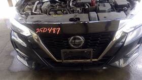 104-11432c Nissan Grille Upper Dark Chrome Without Surround View Camera Fits 20-23 Sentra 2380738