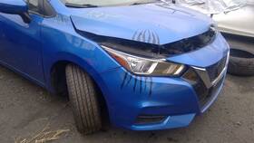 104-12805l Nissan Driver Grille Lower Ends Without Fog Lamps Fits 20-22 Versa 1084797