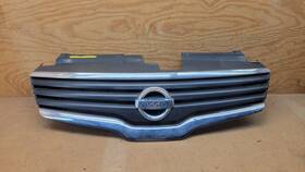 104-50340 Nissan 2007 2008 2009 Altima Sedan 4 Door Front Grille Chrome Surround With Emblem Oem
