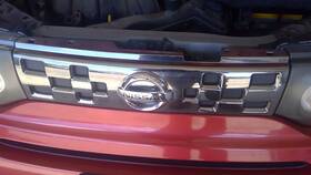104-50732b Nissan Grille Checkered Design Dealer Accessory Fits 09-14 Cube 363101