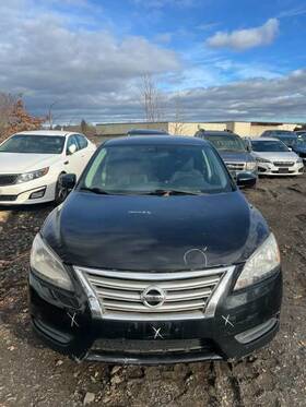 104-59680a Nissan Grille Bumper Mounted Lower Center Fe Fits 13-15 Sentra 1527