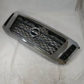 104-60543b Nissan Oem Grille For Titan Xd Assy Chrm W-emblem Pitted Mount Gone