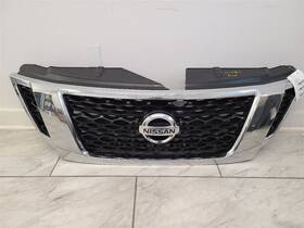 104-60767b Nissan Grille With Surround View Bright Chrome Fits 17-20 Armada 578128