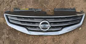 62070-zx00a Nissan Oem 2010 2011 2012 Altima Sedan Front Upper Grille Gray Chrome 62070zx00a