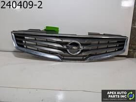 62070zt50a Nissan Oem 2011 Sentra 2.0l Front Upper Grill Grille Black Chrome