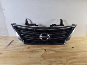 Nissan 62310-3rm0a 2013-2019 Sentra Sr Front Bumper Upper Grille Chrome Oem 15294