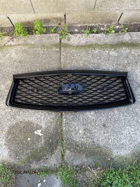 62310-6hn2b Nissan 2018-2023 Infiniti Q50 Oem Front Bumper Upper Grille Painted Black 62310-6hn2b Nissan 2018-2023 Infiniti Q50 Oem Front Bumper Upper Grille Painted Black