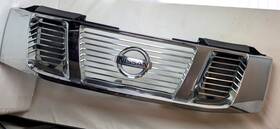 Ns-30132 Nissan 2009 2010 2011 2013 2014 Titan Front Upper Grille Grill Chrome Billet Oem