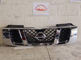 62310-zr00a Nissan Oem Original Carpart Auto Parts 2008-2015 Titan Front Grille Grill Chrome And Black Honeycomb Style Use