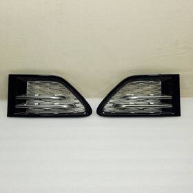 Oem Ah3216a415/rh Ah3216a414 Pair 2010-2013 Range Rover Sport Gloss Black Side Vent Fender Grille