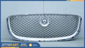 Aw93-8b271-aa Oem 2010-2015 Jaguar Xj Front Bumper Grill Grille Chrome With Logo Genuine