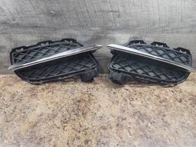 Aw93-15k233-a Oem Jaguar 2010 - 2015 Xj Front Bumper Lower Outer Grille Insert Pair Rh Lh